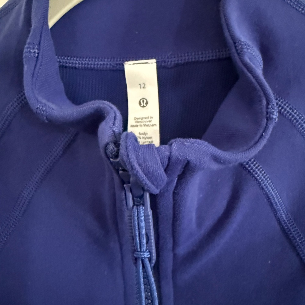 Lululemon Athletica Define cobalt blue full-zip athletic jacket - Picture 2 of 7